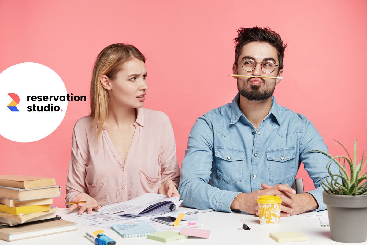 Employee commission report for a service team