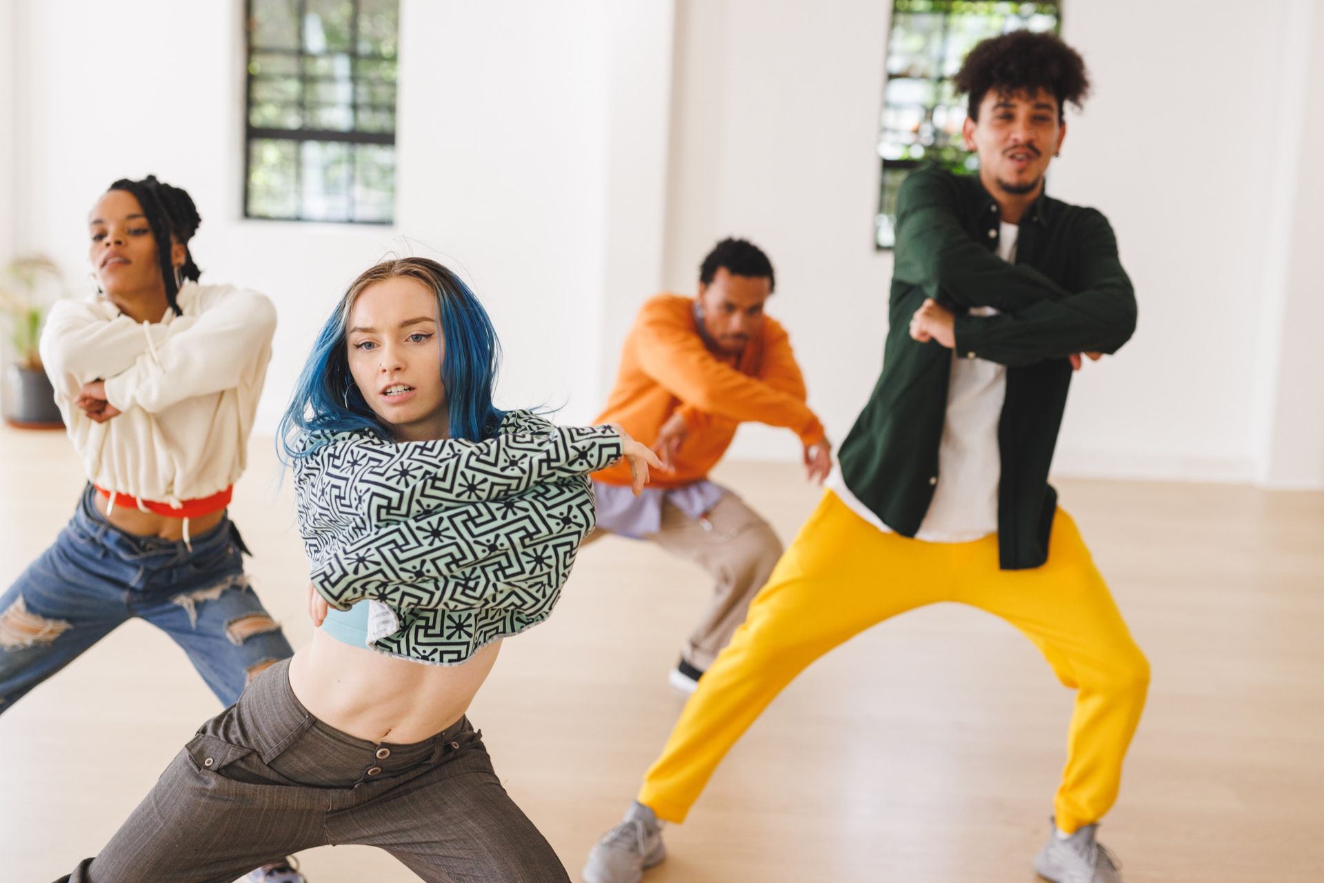 A dance class in a studio where schedule, rooms, and capacity need to stay clear.