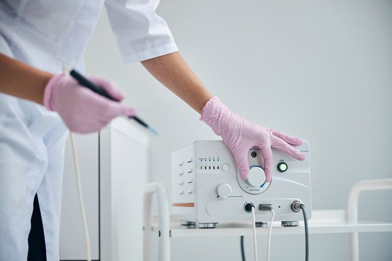 Specialty clinic setting where intake, scheduling, and patient data need to stay connected.